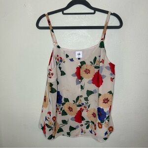 CAbi Floral Button-Up Women's Top - Multicolor Size M